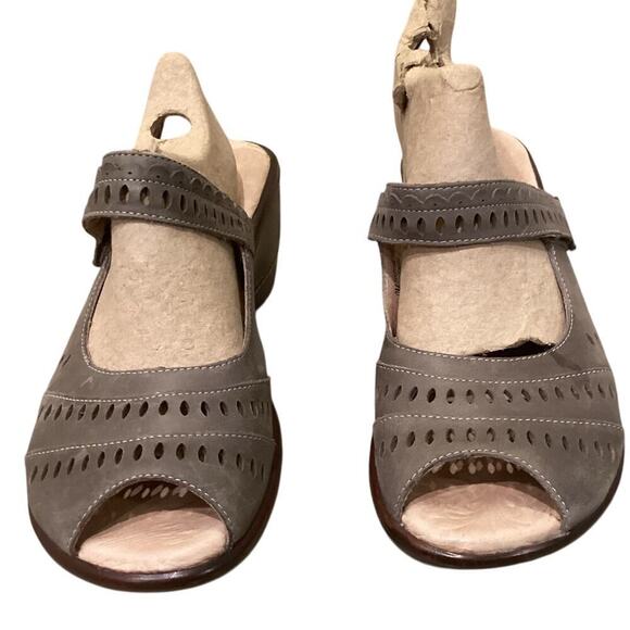 Jambu Touring Too Womens Sandals 9M 9 Wedge Comfort Shoe Gray Boho Beach Coastal - Picture 2 of 10
